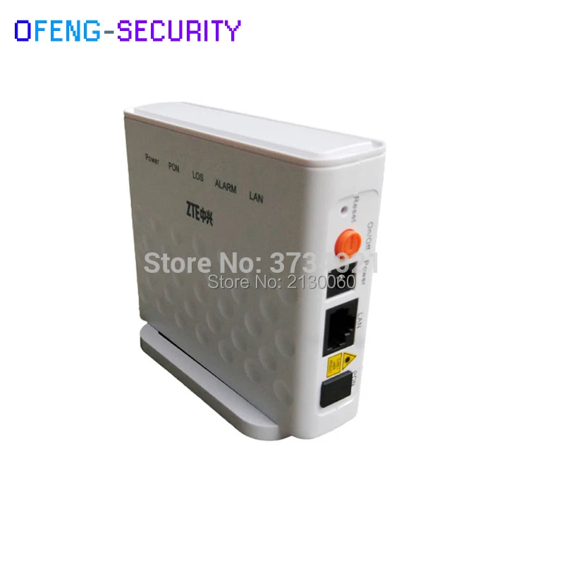 Zte ONT GPON Termina ZXA10 F601 FTTH ОНУ модем с 1 GE Ethernet Порты и разъёмы | Безопасность защита