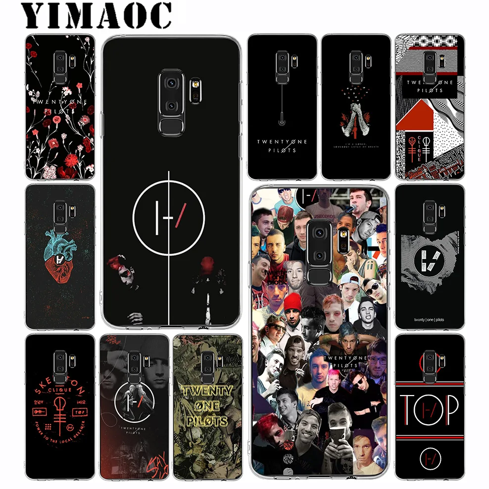 Yimaoc Twenty One Pilots мягкий силиконовый чехол для телефона samsung Galaxy S10 S10E S9 S8 плюс S7 S6 Край
