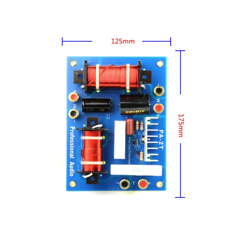 AIYIMA динамик Профессиональный разделитель частоты сценический бас ВЧ два способа кроссовер аудио делитель фильтры для домашнего кинотеатра