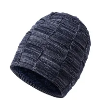 Мужские шапки вязаные зимние теплые толстые мягкие шапки зимние аксессуары Skullies& Beanies мужские шапочки шапки хлопок осень