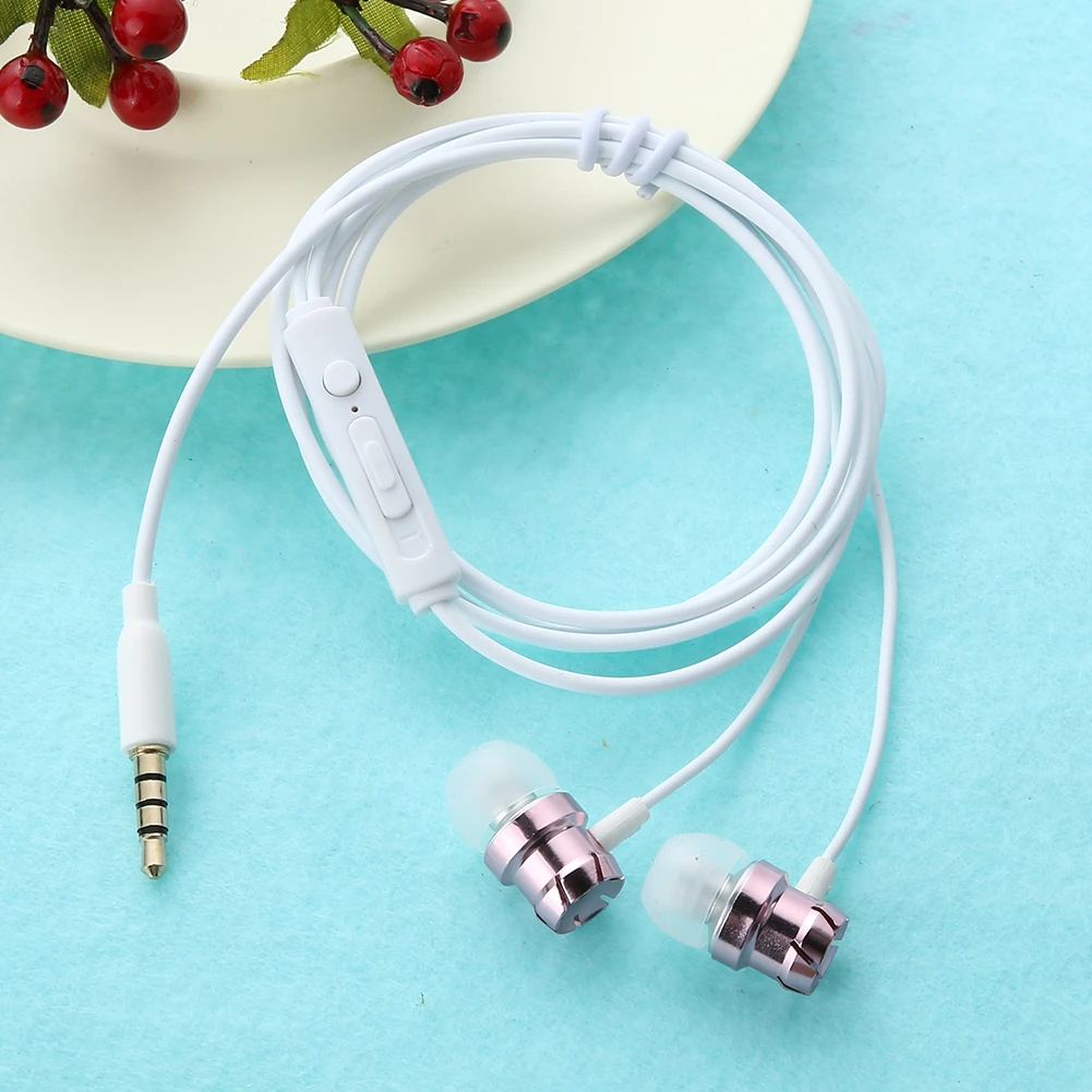 Alloyseed вкладыши наушники проводной In Ear 3 5 мм Проводная гарнитура С микрофоном