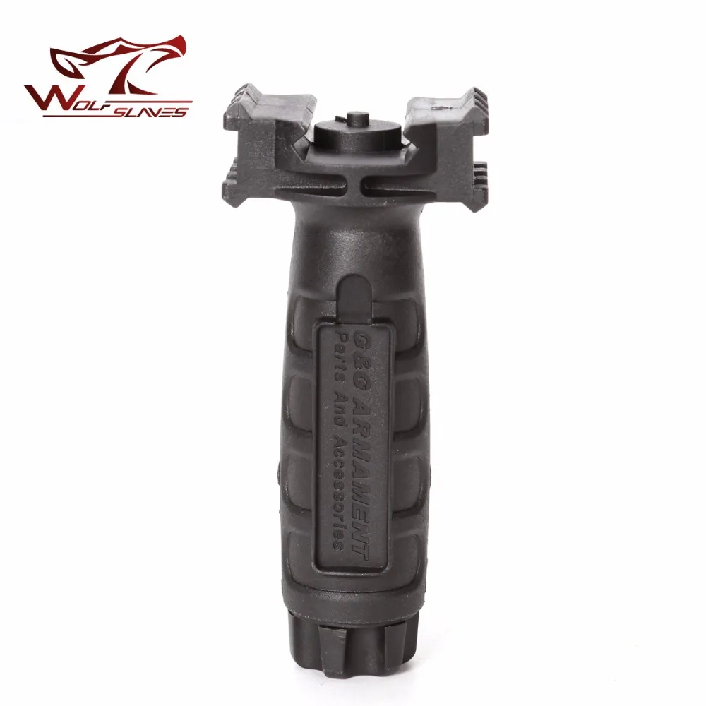 

New Arrival Hand Grip Army Outdoor Hunting Vertical Grip Accessories with 20-21cm Guide Rail for Nerf Toy G un Tactical Grip
