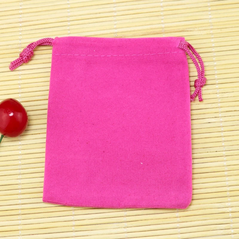 10Pcs/Lot Small Velvet Bags 5x7 7x9 9x12cm Charms Earrings Jewelry Packaging Bags Wedding Drawstring Velvet Pouches Gift Bag