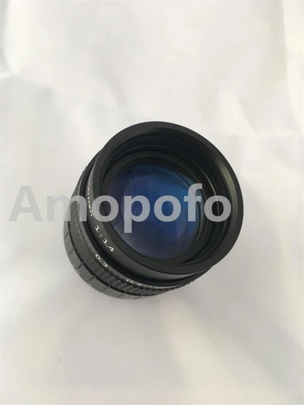 

Black 50mm f1.4 CCTV TV Lens C mount for Canon EOSM / M2 / M3 +C-EOSM+2 Macro Ring