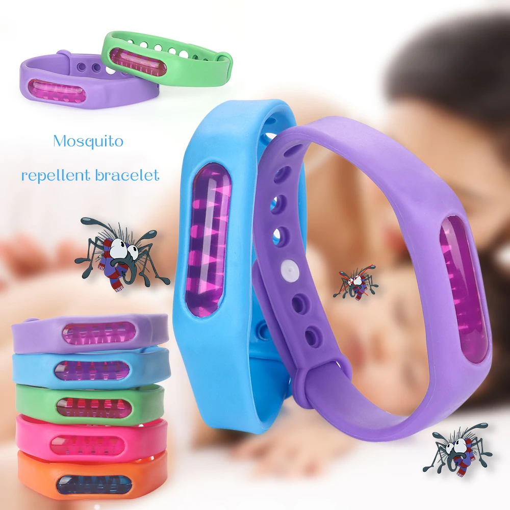 1set Bracelet+Anti Mosquito Capsule Pest Insect Bugs Control Repellent