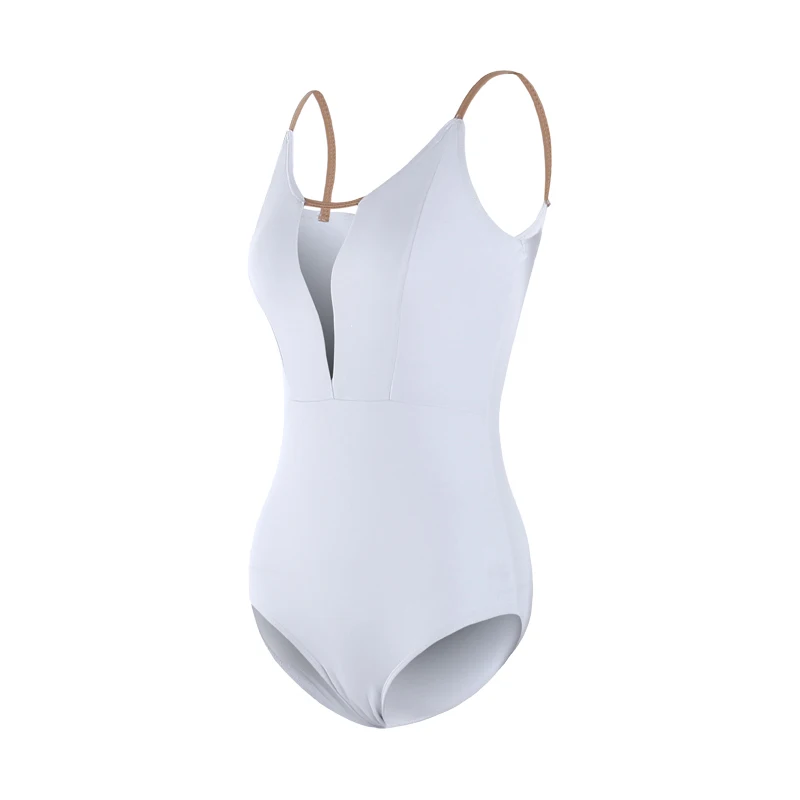 Женское черное боди трико балерины для взрослых танцевальные костюмы женщин