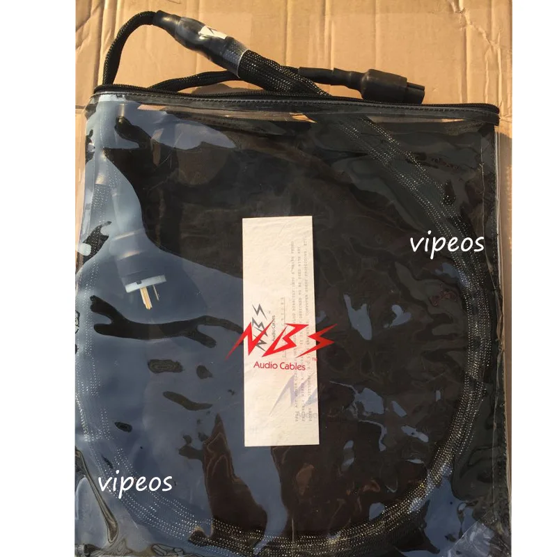 

DHL shipping NBS Black Label III power cable line US/EU Plug with BAG 1.8m