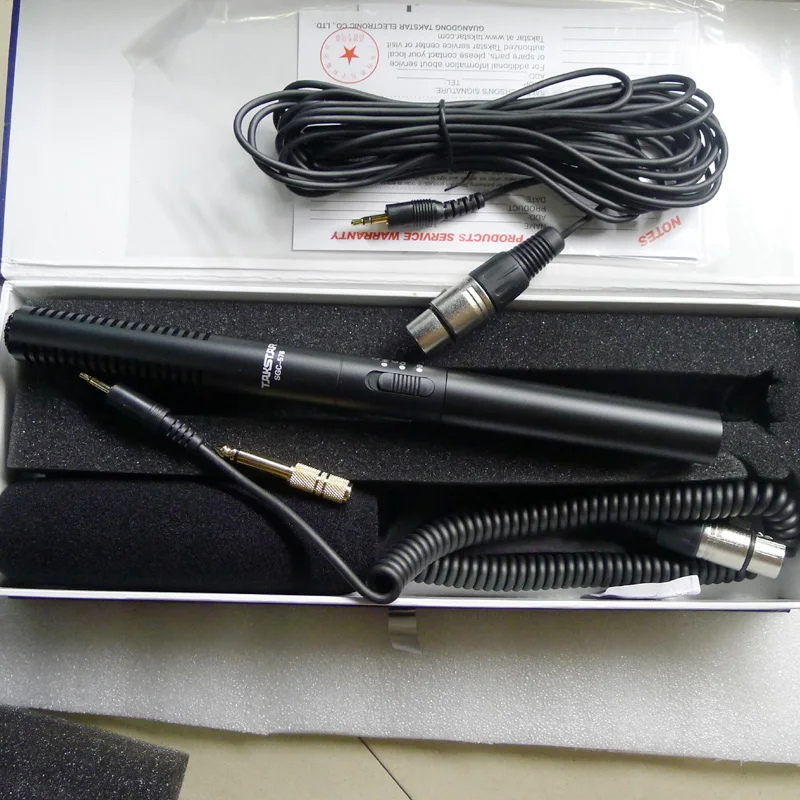 Takstar SGC 578/SGC 578 Shotgun микрофон для речи/интервью/конференции высокая