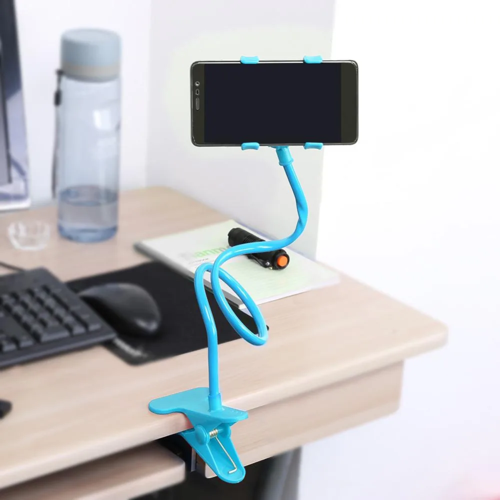 Mobile phone holder for bed