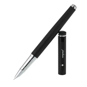 

Jinhao Extra Fine Fountain Pen Black 0.38mm Hooded Nib Financial Pens Metal Student Writing Stationery School Office Supplies
