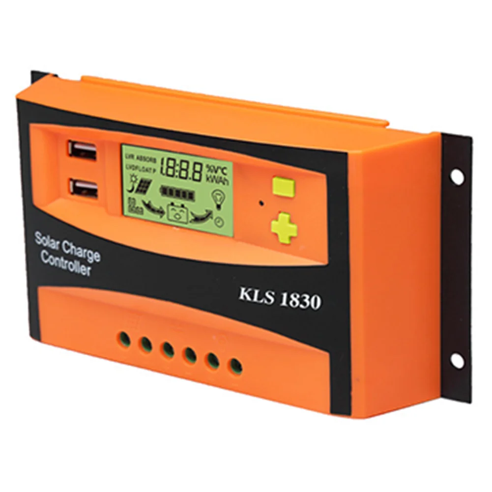 

Auto Solar Charge Solar Panel Output Controller Regulator Work Dual USB LCD