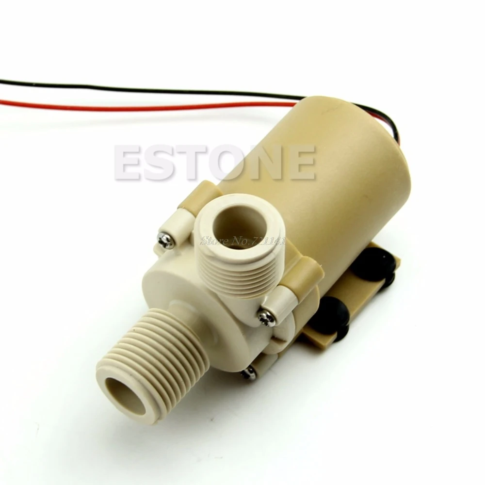 Горячая DC 12V/24V 5 м 3 Солнечный циркуляционный насос горячей воды бесщеточный мотор