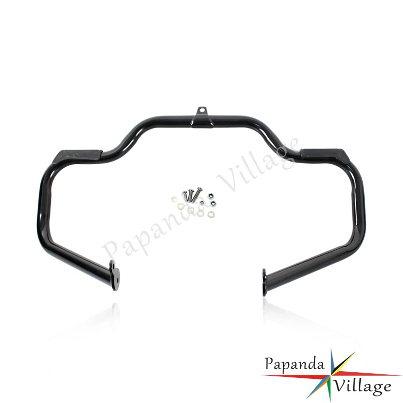 

Papanda Motorbike 1.25" Engine Guard Crash Bar Bumper Protector for Harley Touring Road King Electra Street Glide 2009-2017