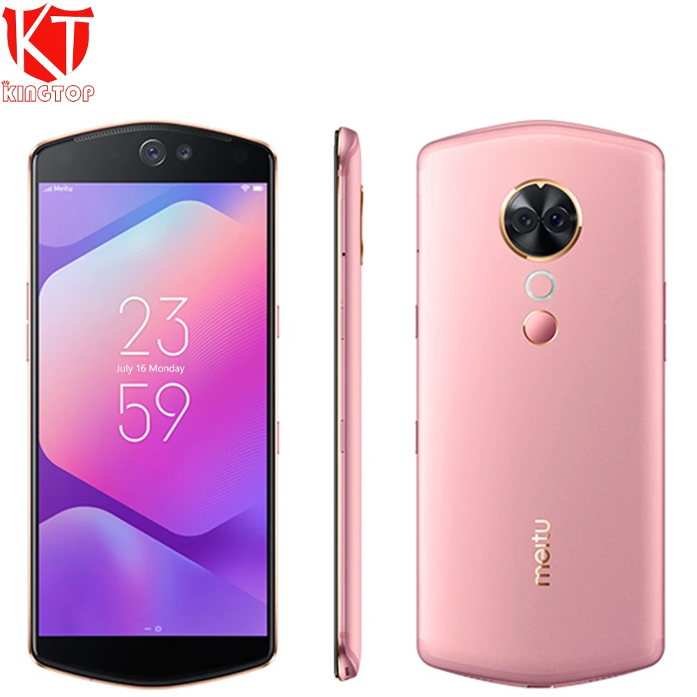 Оригинальный мобильный телефон Meitu V6 6 Гб RAM 128 ГБ ROM Deca Core 5 дюймов Двойная