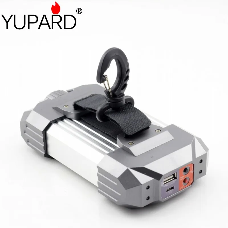 Yupard 4в1 тентовый светильник, аварийный фонарь, usb фонарь с зарядкой 21 белый+ 6 красных ламп, перезаряжаемый светильник, уличный портативный светильник