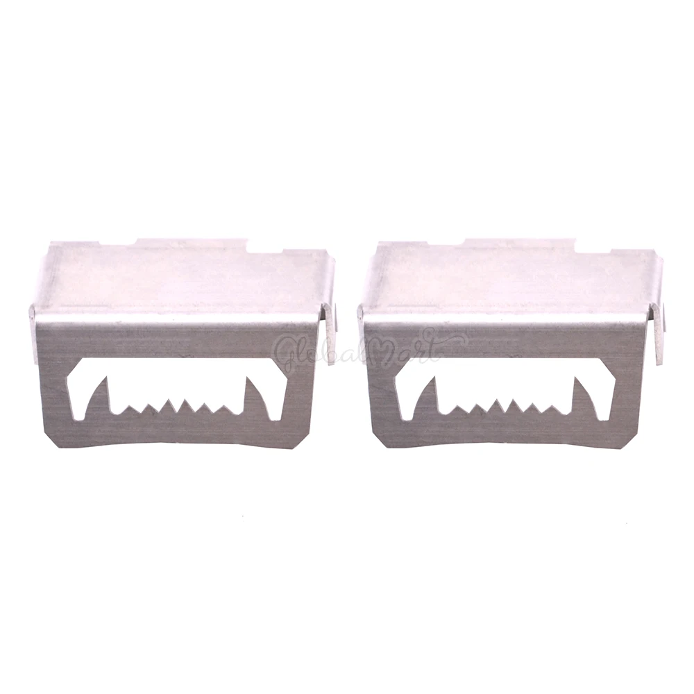 TRAXXAS TRX4 TRX-4 T4 Stainless Steel Front Bumper Lower+ Rear Protection + Axle + Gearbox Mount Protection Skid Plate Armor (1)