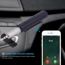 EDAL беспроводной Bluetooth приемник 3,5 мм потоковый A2DP авто AUX аудио адаптер Автомобильный приемник Handfree для автомобильного Смартфона MP3