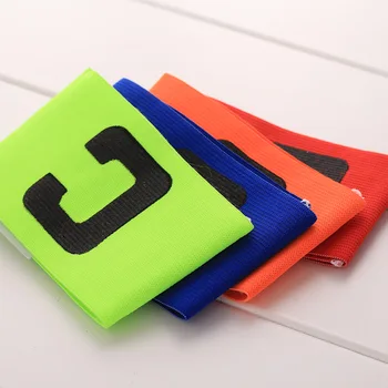 

Soccer Football Captain Armband Arm Band Multi Color Rugby Long Clothing