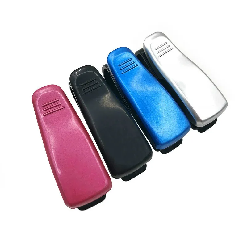 

Auto Fastener Clip ABS Car Vehicle Sun Visor Sunglasses Eyeglasses Glasses Bank Card Ticket Pen Portable Clip Holder