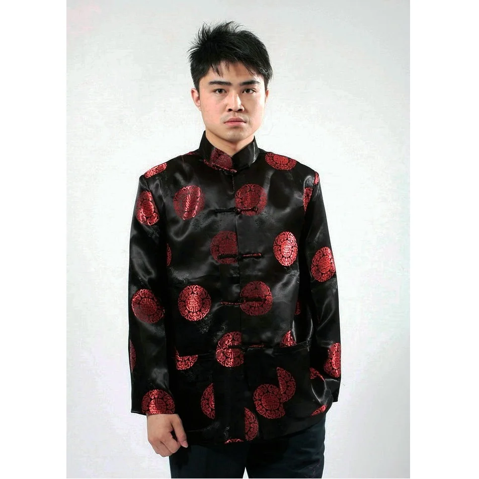 traditional chinese clothing for men Top tang suit New Year Gift Party