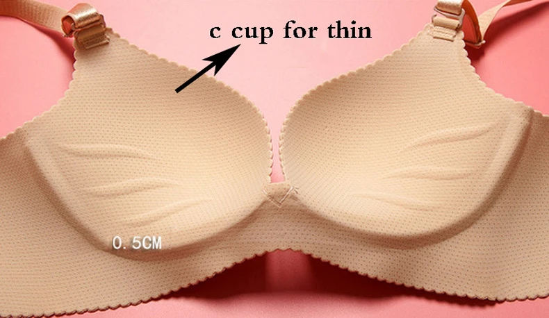 Jerrinut Intimates Sexy Seamless Underwear Bras For Women Super Push Up Lingerie Seamless Wire Free Women's Bras Underwear 19