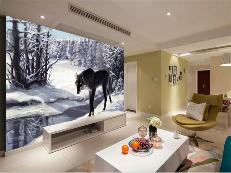 Personalizado Mural Para Sala De Estar Papel Pintado Con Foto 3d