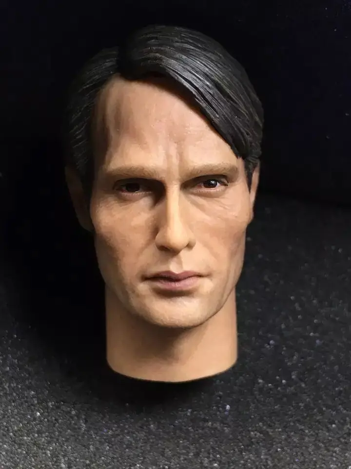 

Custom 1/6 Scale Hannibal Mads Mikkelsen Galen Erso Head Sculpt Fit 12" Body Action figures ELEVEN 1/6 TV