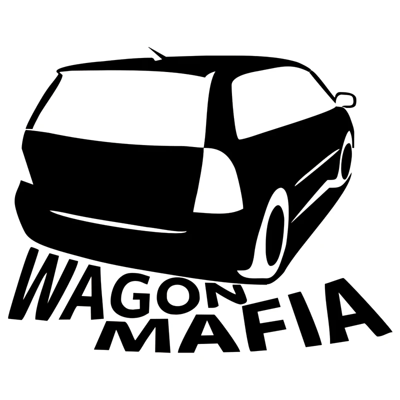 CS 228#16*20см Wagon mafia водонепроницаемые наклейки на авто машину наклейка для