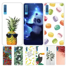 

Soft Cases For Samsung Galaxy A7 2018 Phone Cover Silicone TPU Painting Back Case Coque For Samsung A7 2018 A750F A750 Capa 6.0