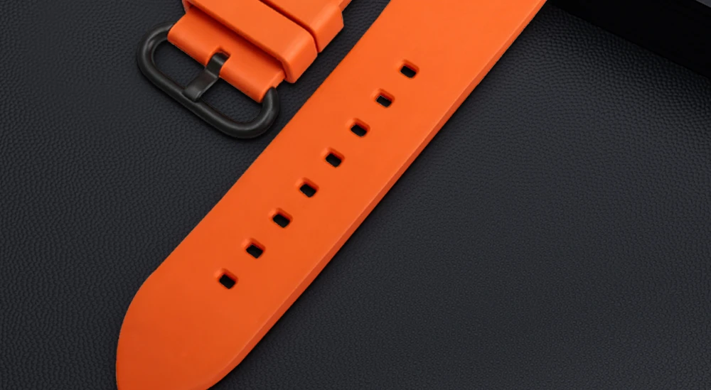 MAIKES качество часы аксессуары ремешок для часов 20 мм 22 мм 24 мм коричневый Замена спортивные часы ремешок для часов для бренда Casio Часы
