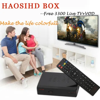

New/ Renew HAOSIHD R1 IPTV box receiver free 3300 europe portugal belgium ireland live tv with VOD