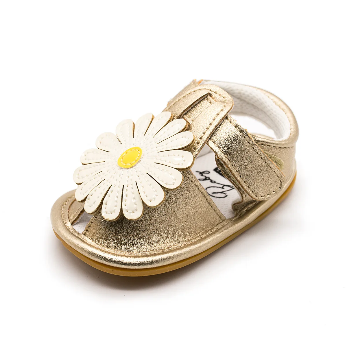 YWHUANSEN/6 цветов, летняя обувь для маленьких девочек, обувь для малышей, мягкая нескользящая обувь принцессы из искусственной кожи с