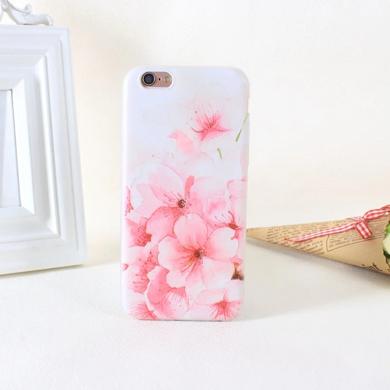 Flower Plants Petal Case For iphone 5S Case For iphone 5 6 6S 7