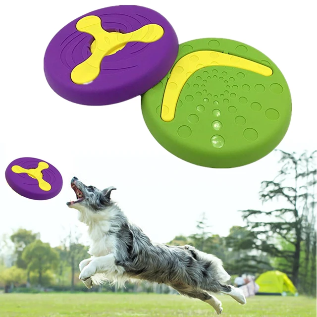 New Detachable Flying Discs Doy Toys Outdoor Interactive Pet Dog Playing Training Toy Flying