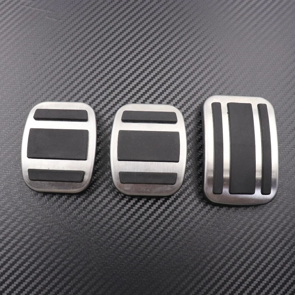 

TTCR-II Car Accessory Accelerator Brake Clutch Pedal Kit Plate Styling Stikcker For Opel grandland X 2017 2018 Auto Manual AT/MT