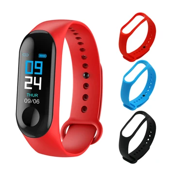 

Smart BT4 Fitness Wristband Pedometer Bracelet Sport Heart Rate Blood Pressure Monitor Tracker Clock Alarm Call SMS Reminder