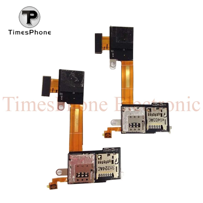 Оригинальный слот для sim-карты + tf-карты гибкий кабель PCB Sony Xperia M2 s50h D2302 D2303 D2305 1 шт.
