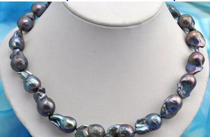

0002987 baroque black keshi reborn pearl necklace