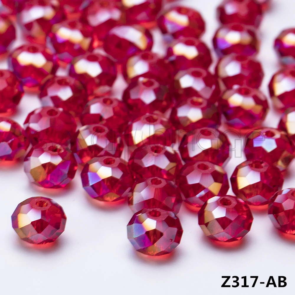 Mix item Red Czech Glass Beads Facted for Jewelry Making Necklace Materials DIY Loose Crystal Beads Wholesale Z117