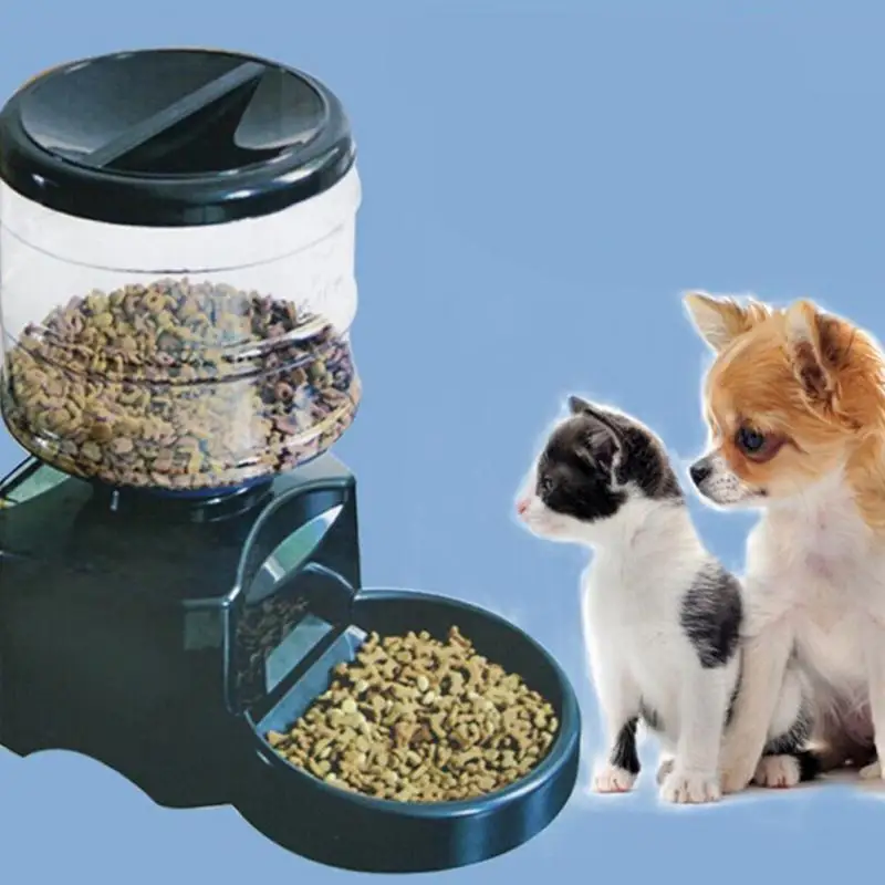 Automatic Pet Feeder Programmable Timer Food Station Dispenser