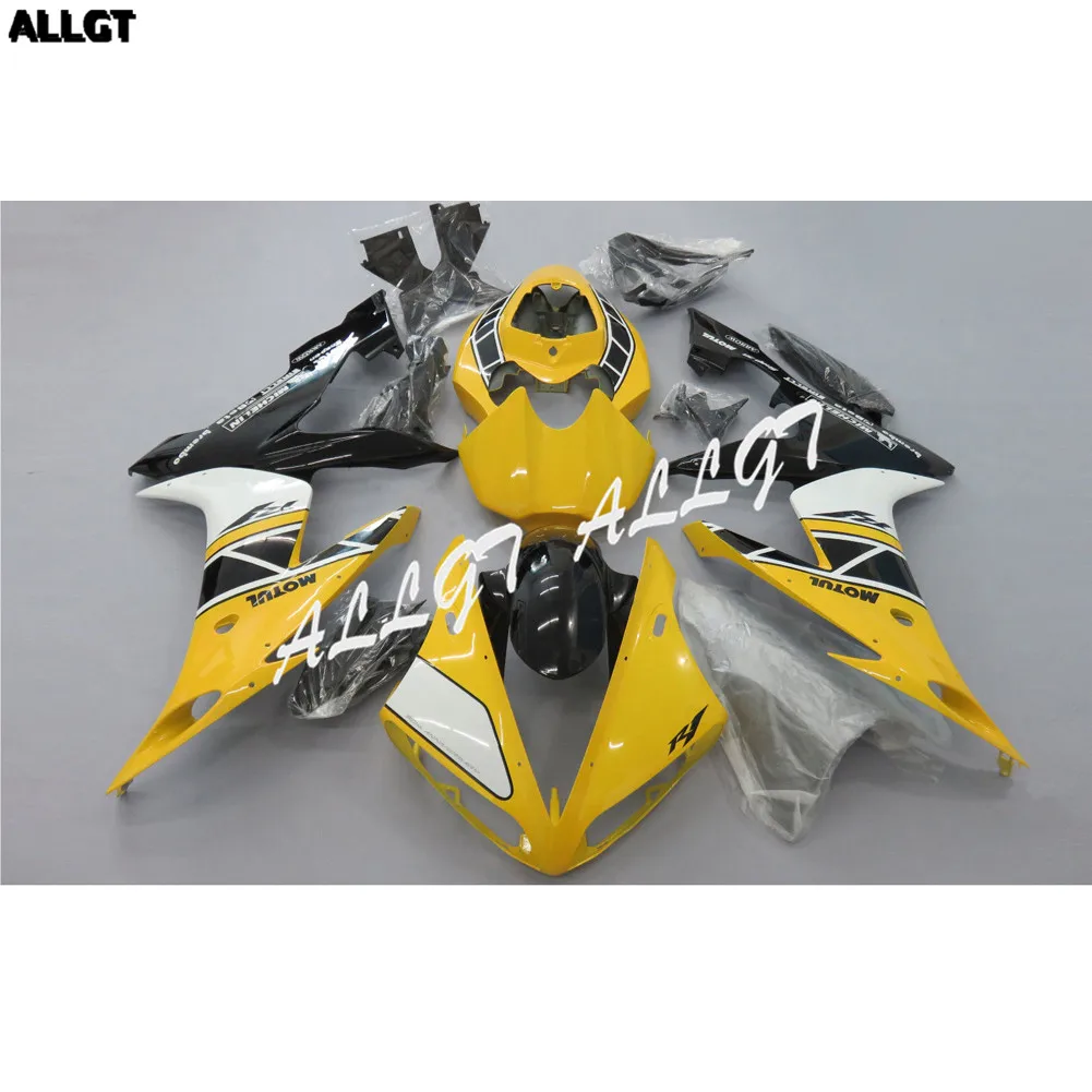 

Molded Yellow Black ABS Fairing kit Bodywork for YAMAHA YZF R1 2004-2006 2005