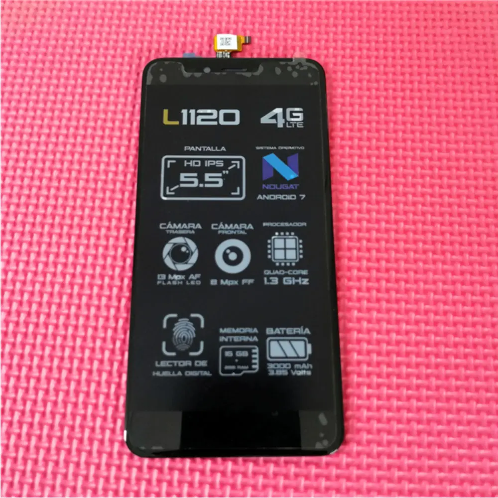 LCD Display Touch Screen Digitizer Sensor Assembly For LANIX L1120 Mobile Phone | Мобильные телефоны и аксессуары