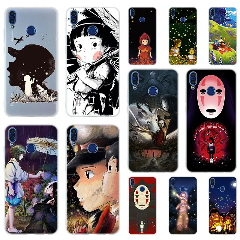 Grave Fireflies Silicone Phone Case For Huawei Honor 30 20 10 9 lite 9a 8a 7a Pro 8 10i 20i 30s Bag | Мобильные телефоны и