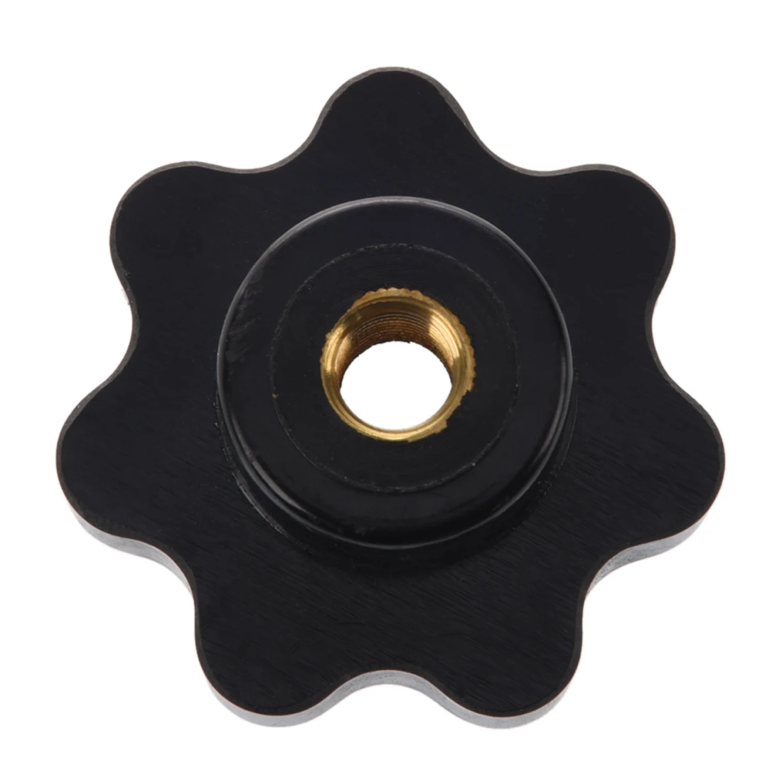 M10 Female Threaded 7 Lobes Through Hole Grip Clamping Knobin