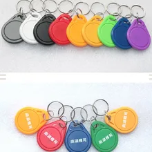 1000 шт./лот rfid тег 13,56 МГц ISO14443A радиочистотная идентификация 1к записываемых брелоков брелок DHL