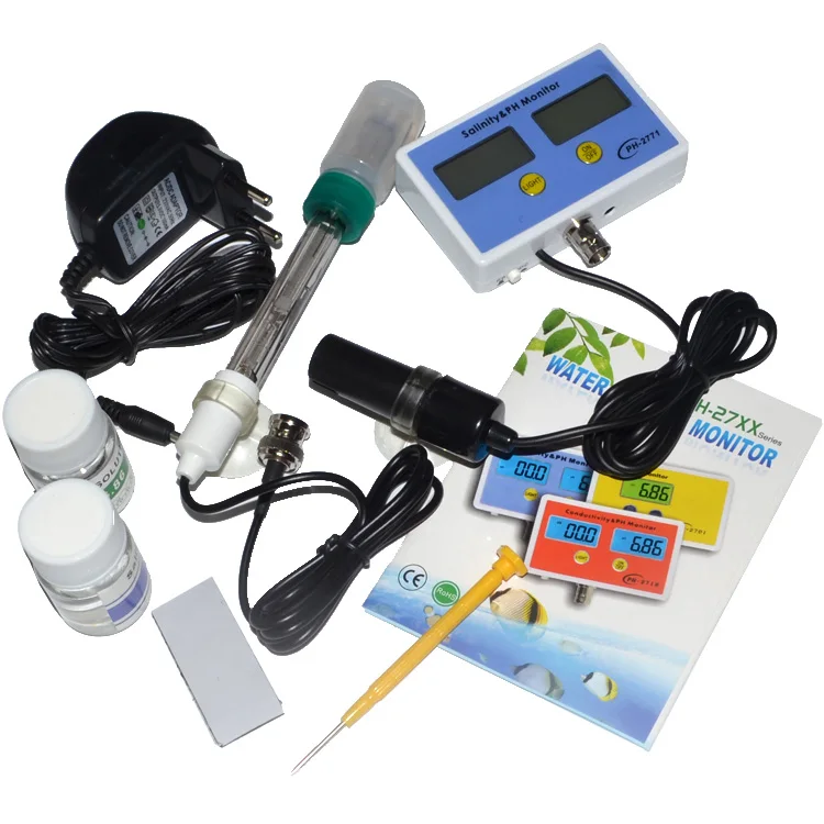 Buy YM 2007 2 in1 Digital Salinity & PH Meter Salinity