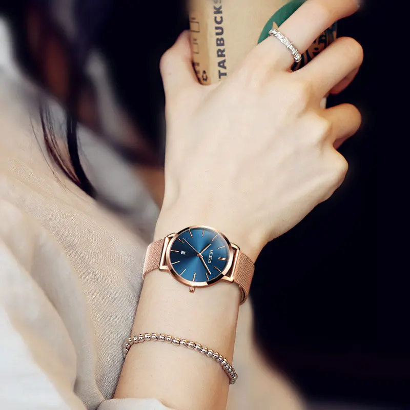 OLEVS, ультра тонкие женские часы, роскошные женские часы, водонепроницаемые, розовое золото, нержавеющая сталь, кварцевые, с календарем, наручные часы, montre femme