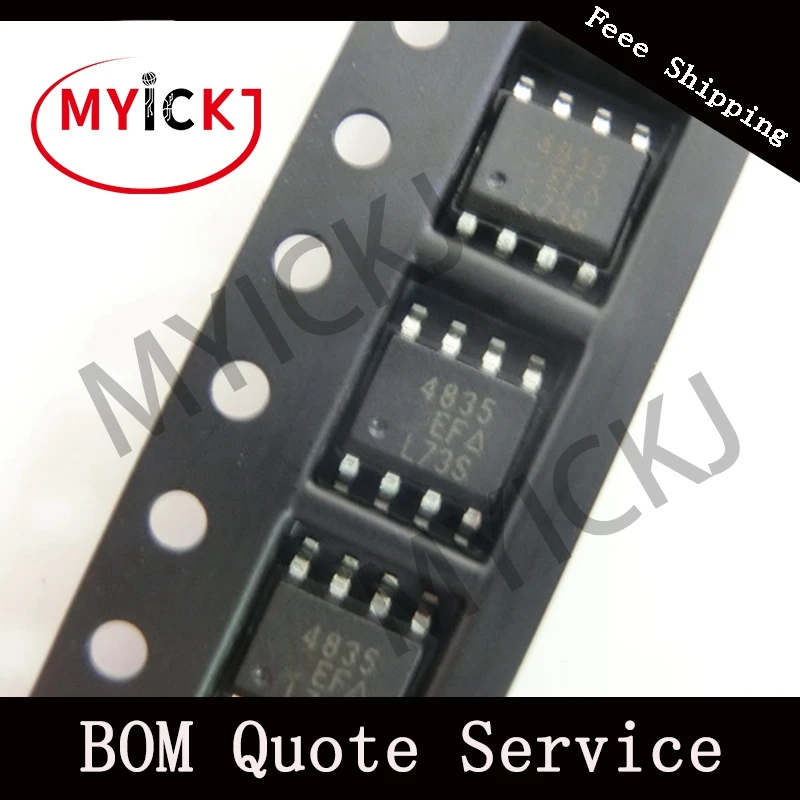 

10pcs SI4835DY IC CHIP P-Channel Logic Level PowerTrench MOSFET 8-SOIC 4835