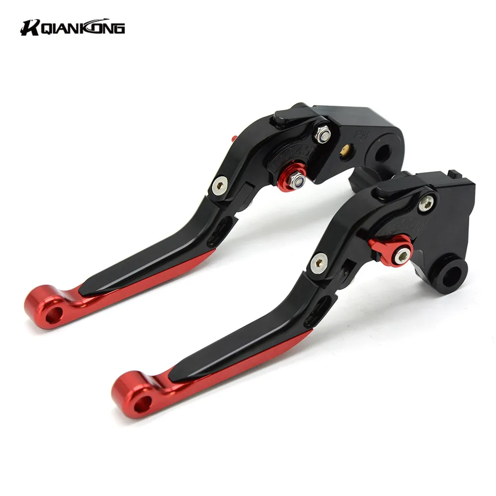 

R QIANKONG For TRIUMPH SPEED TRIPLE 2008-2010 675 STREET TRIPLE R/RX 2009-2016 DAYTONA 675 2006-2015 Folding Brake Clutch Lever