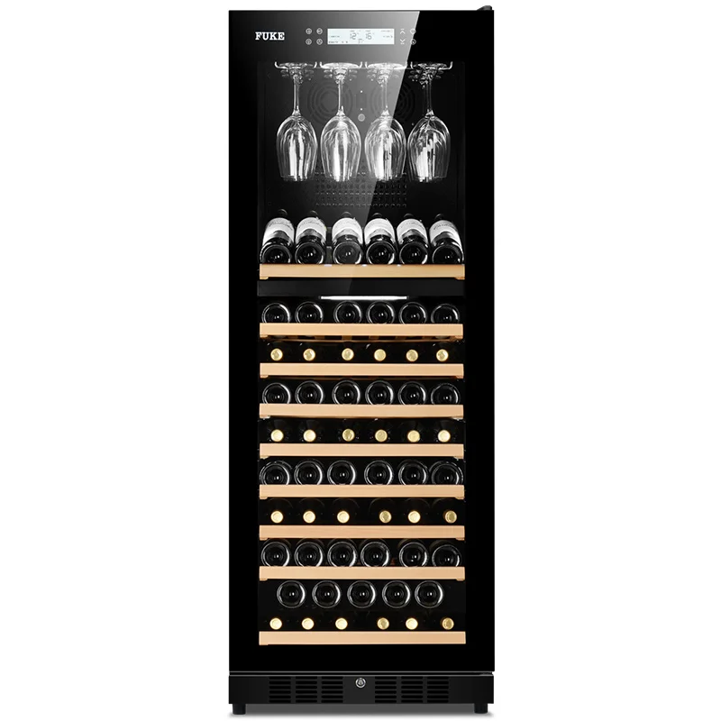 FK-168W Электрический винный шкаф компрессор холодильник для вина шкаф для хранения вина охладитель вина погреб охладитель вина
